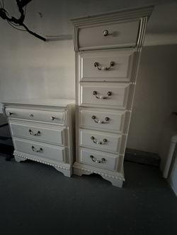 Inside Of The White Dressers