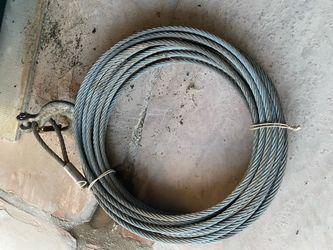 1/2 x90 feet winch cable
