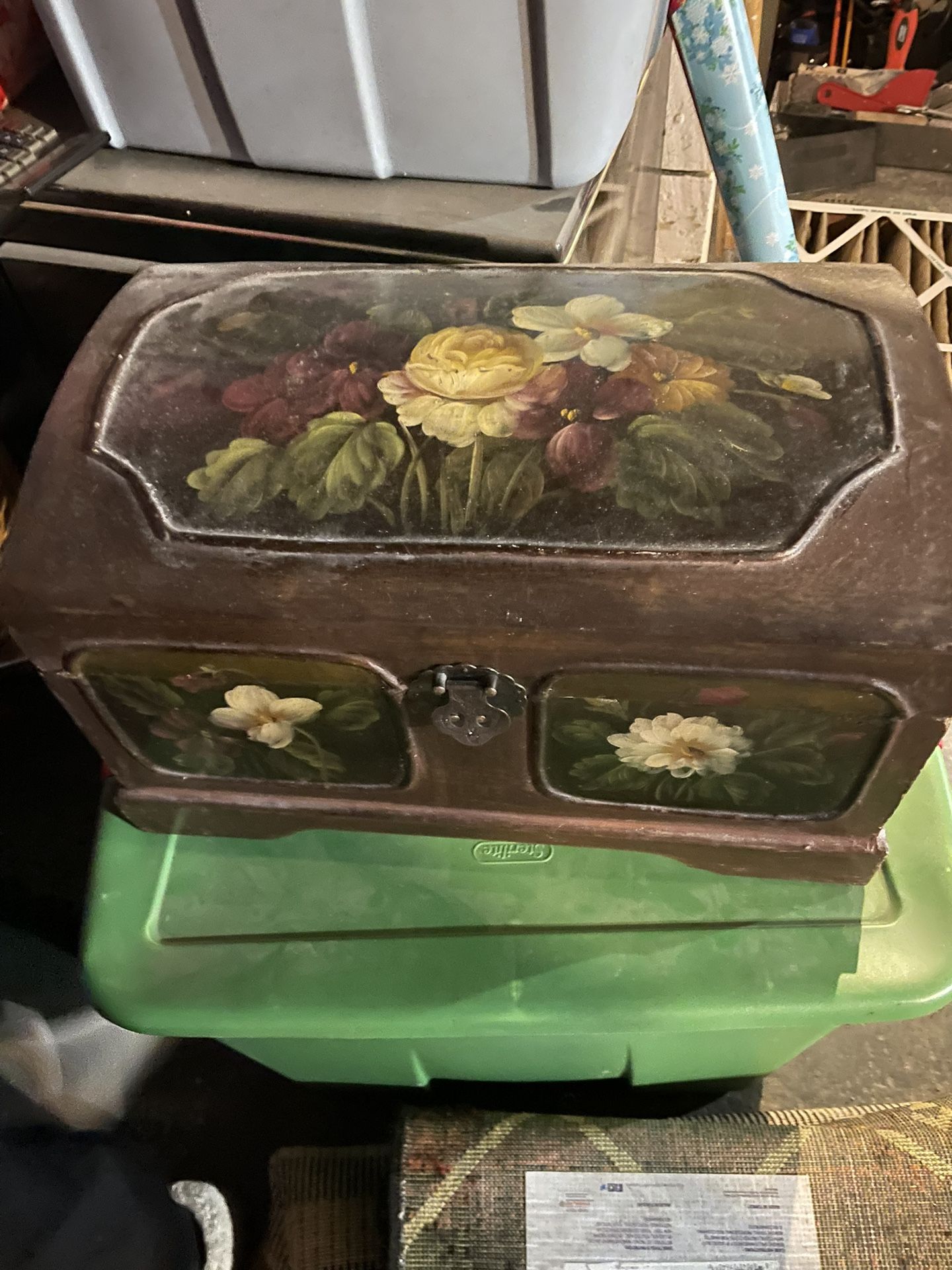 Antique mini chest