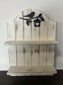 Birdie Hanging Cabinet With Two Shelves 