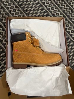 Supreme Timberland Diamond Plate Wheat 2026