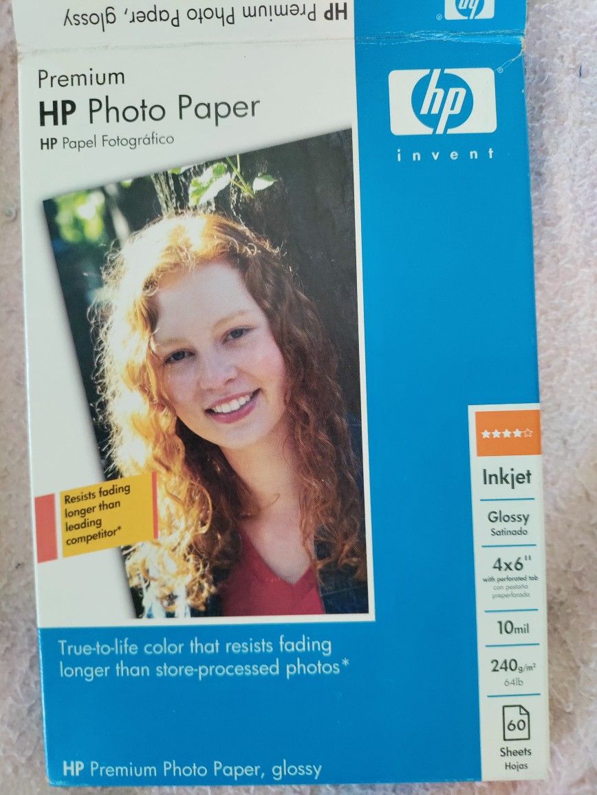 NEW HP Premium Photo Paper