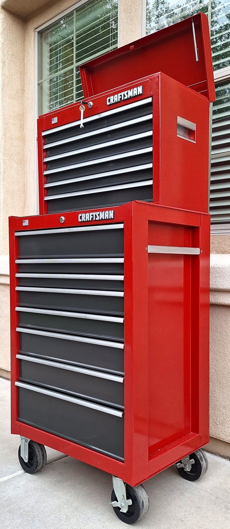 Large Sears Craftsman Heavy Duty Rollaway Tool Box for Sale in Goodyear