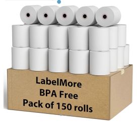 LabelMore 2 1/4” X 50’ Thermal Paper Rolls