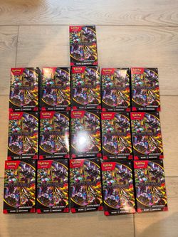 16x Pokemon Pitch Black Booster Bundles