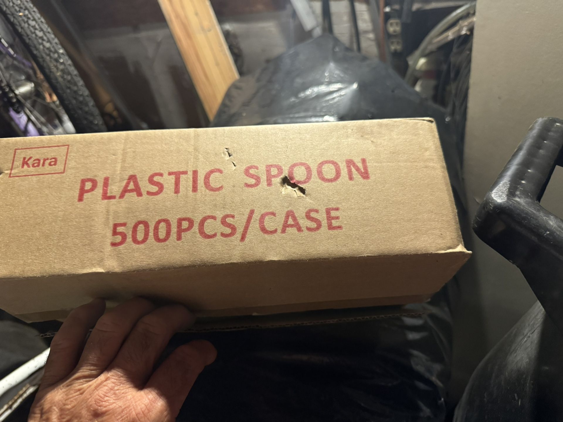 One Case Plastic Spoon 500 Case