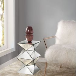 Mirrored Accent Table