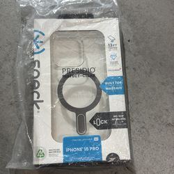Speck Clear iPhone 15 Pro Case