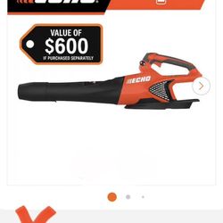 ECHO 56V 158 MPH 549 CFM Cordless Battery Powered Handheld Leaf Blower