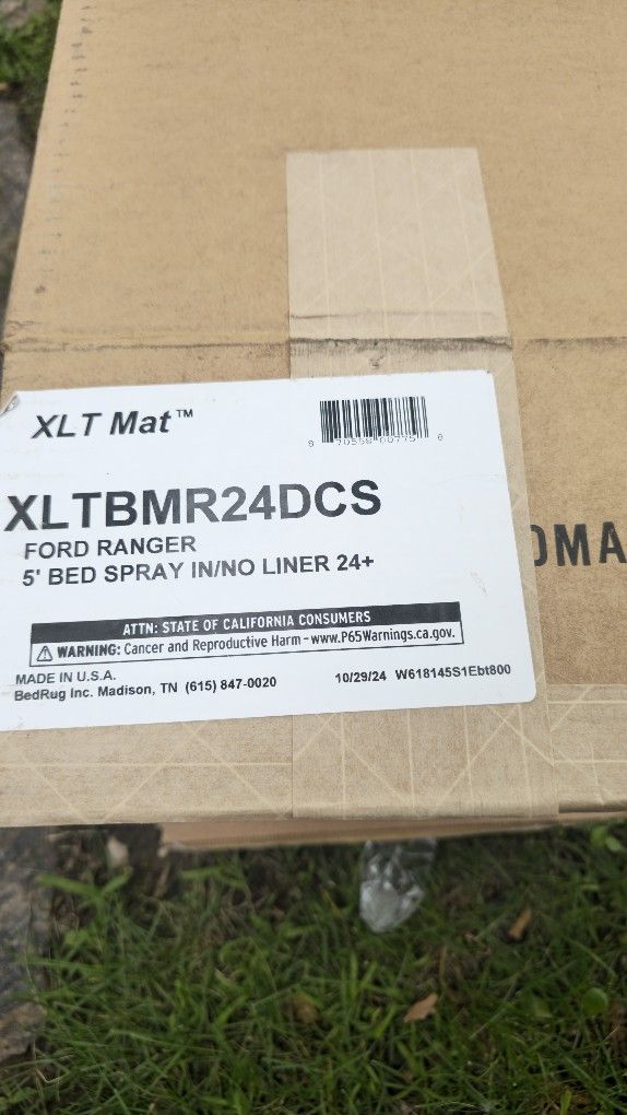 6th Generation Ranger XLT Bed Mat