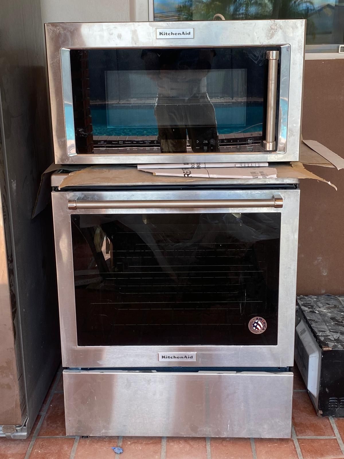 Cocina Y Microwave Kitchen Aid