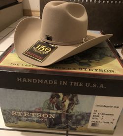 Stetson Lariat, Regular Oval Silverbelly 5x