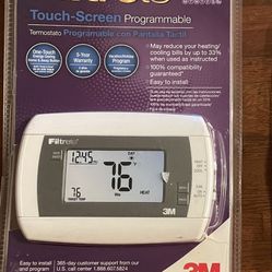 Filtrate Touch Screen Thermostat 