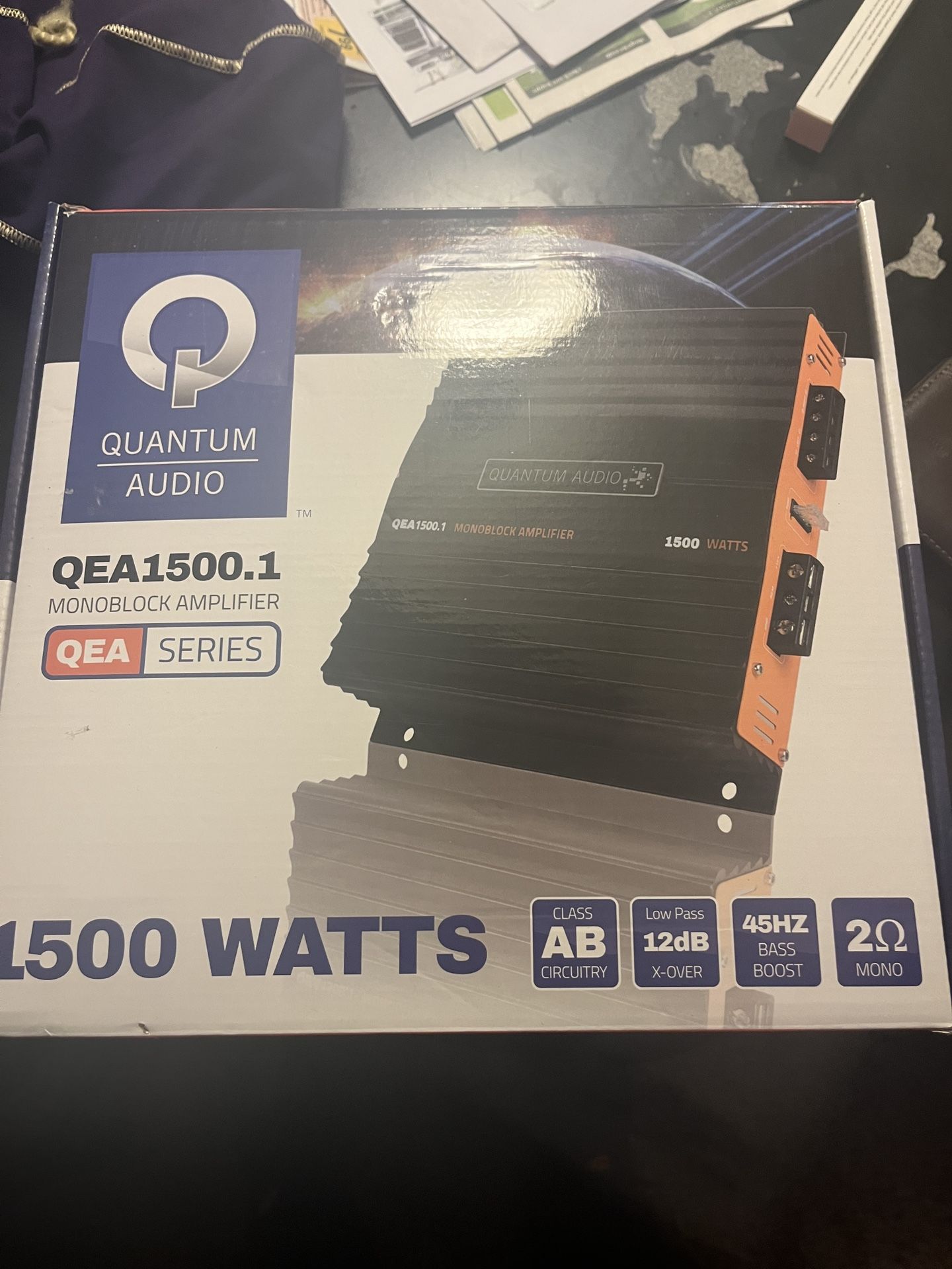 Quantum 1500 Watt Mono Car Amplifier. Brand New