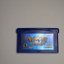 Nintendo Pokemon Sapphire Version Game Boy Advance