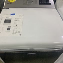 7.4 CU. Ft Smart Gas Dryer With Extra Power Button- Take It For Zero Down AskFor More Details 