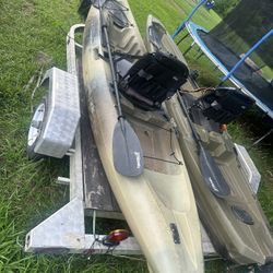 Bonafide Kayaks With Trailer