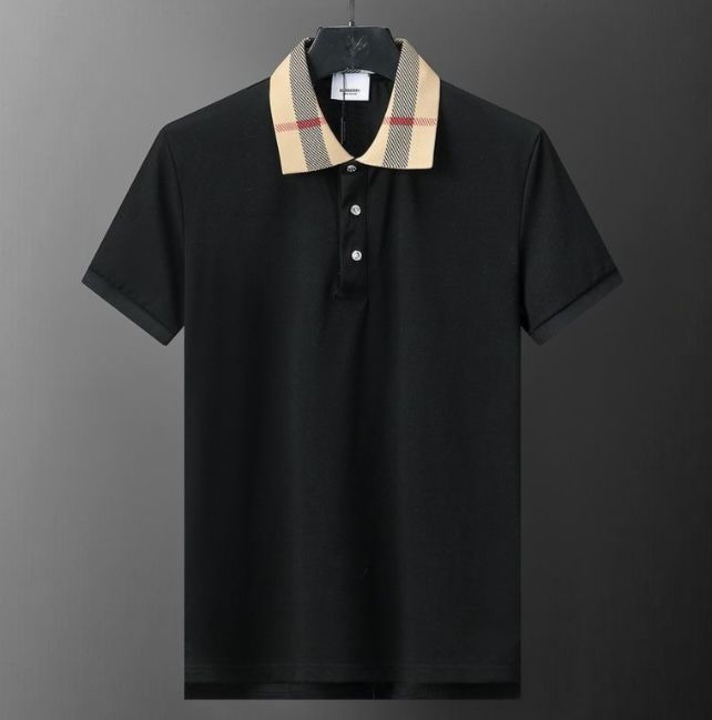 Black Burberry Polo