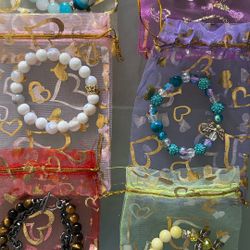 Handmade Beaded Bracelets all 6