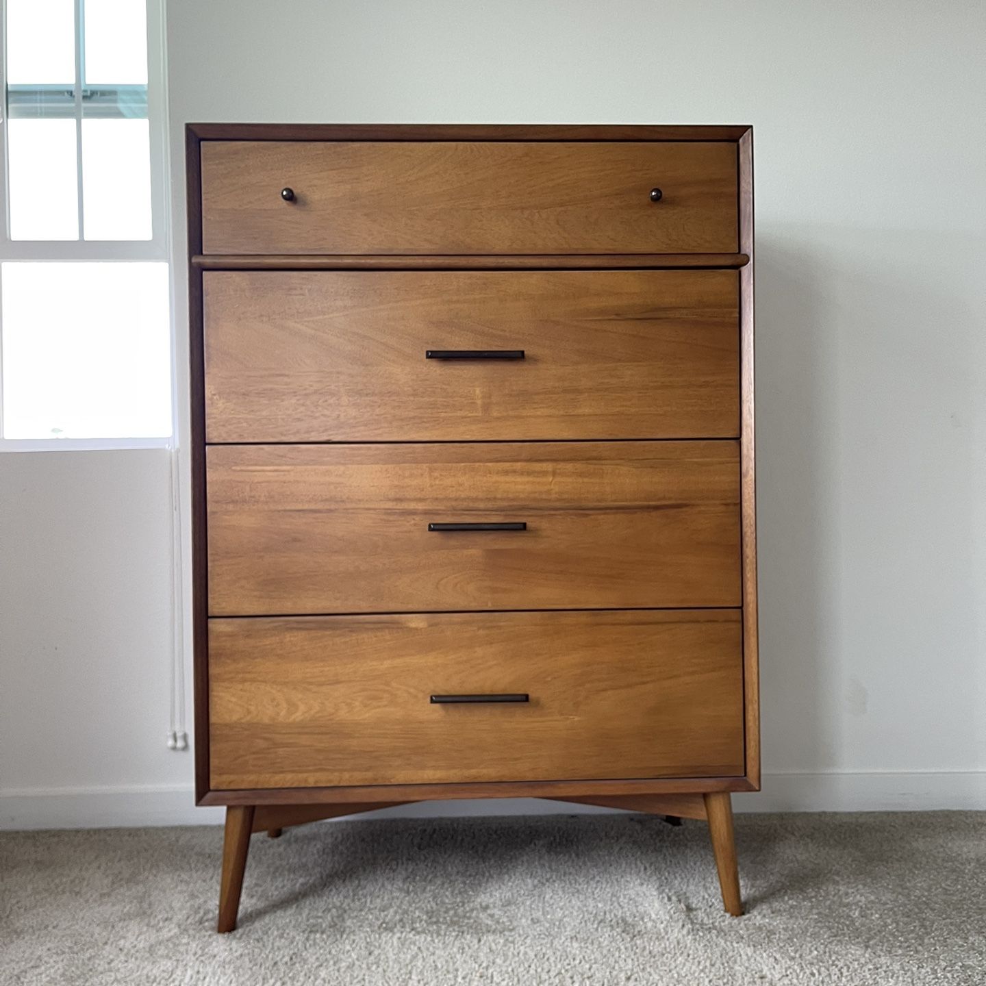 west elm mid century dresser Mid-Century 8-Drawer (59") Covered in your choice of child West Elm - Mid-Century 4-Drawer