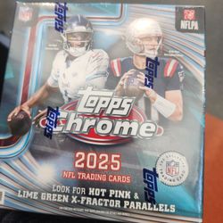 Topps Chrome Football 2025 Mega Box