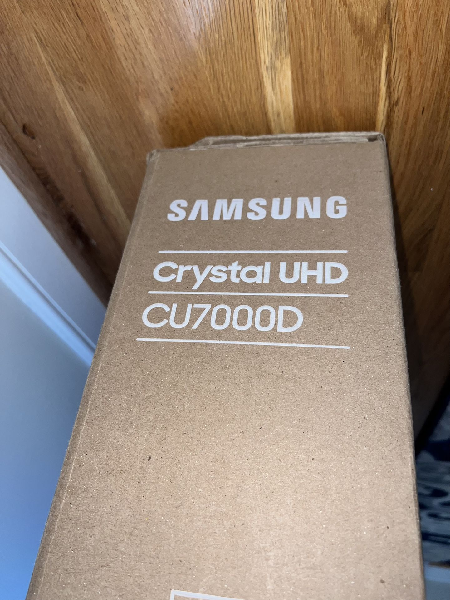 SAMSUNG 58” CRYSTAL UHD CU7000D