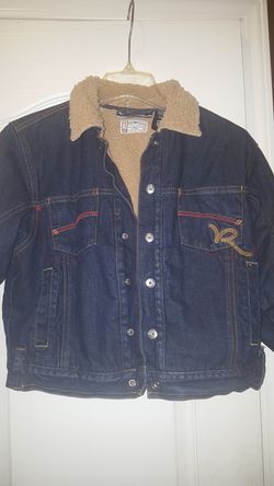 Warm jacket boys size 8