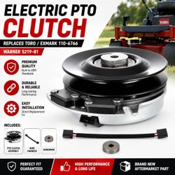 New Electric PTO Clutch Replaces Toro Exmark 110-6766 Warner 5219-81