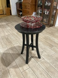 Indiana Vintage Glass Large Bowl And Plate