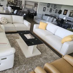 Fabric Sofa With Removable Cushions-Rosecrans 