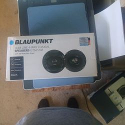 Blaupunkt Slim Line 6"1/2 Door Speakers Brand New In The Box 