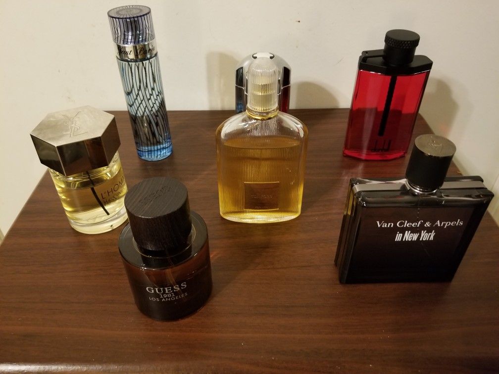 Men's Fragrance/Colognes All together