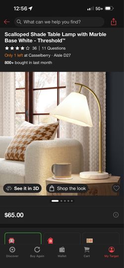 Threshold Scalloped Lamp