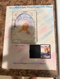 Vintage Silver Plated Photo Frame