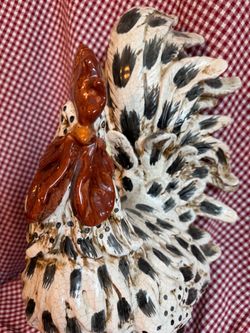 VTG Ceramic Rooster Figurine