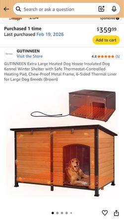 Dog House (Heated)