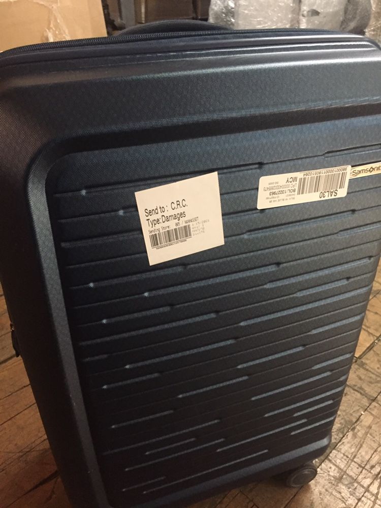 MCYs Luggage pallets, brand names, offered at 20% of retail value