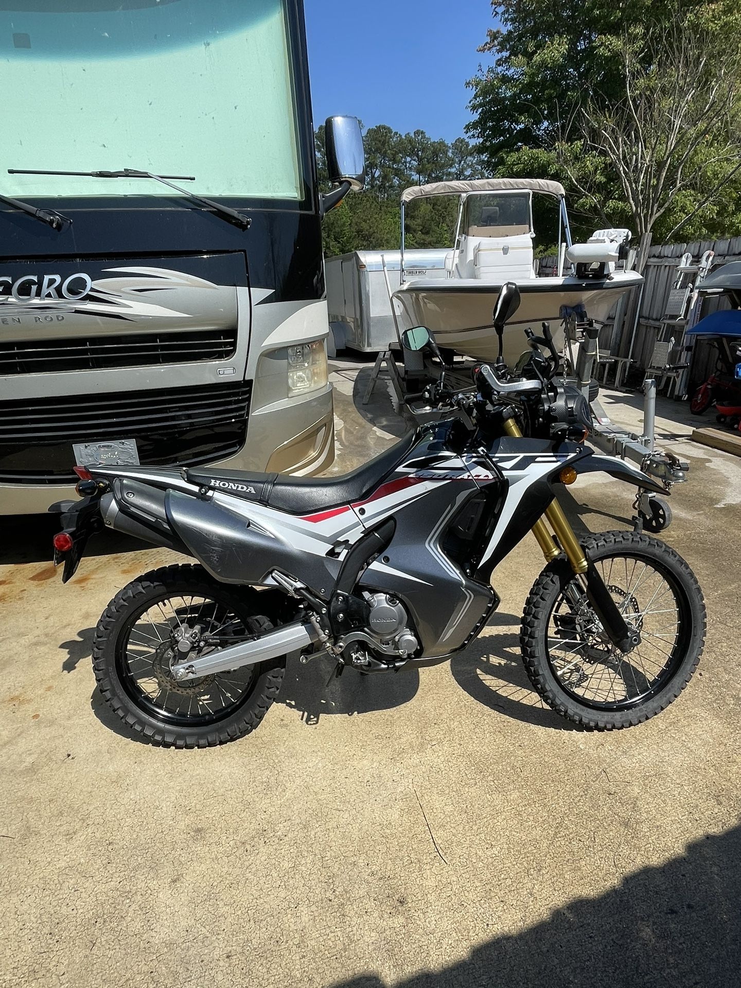 2018 Honda Crf 250l Rally