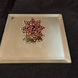 Antique Star- Ruby Red Brooch/Pin. 