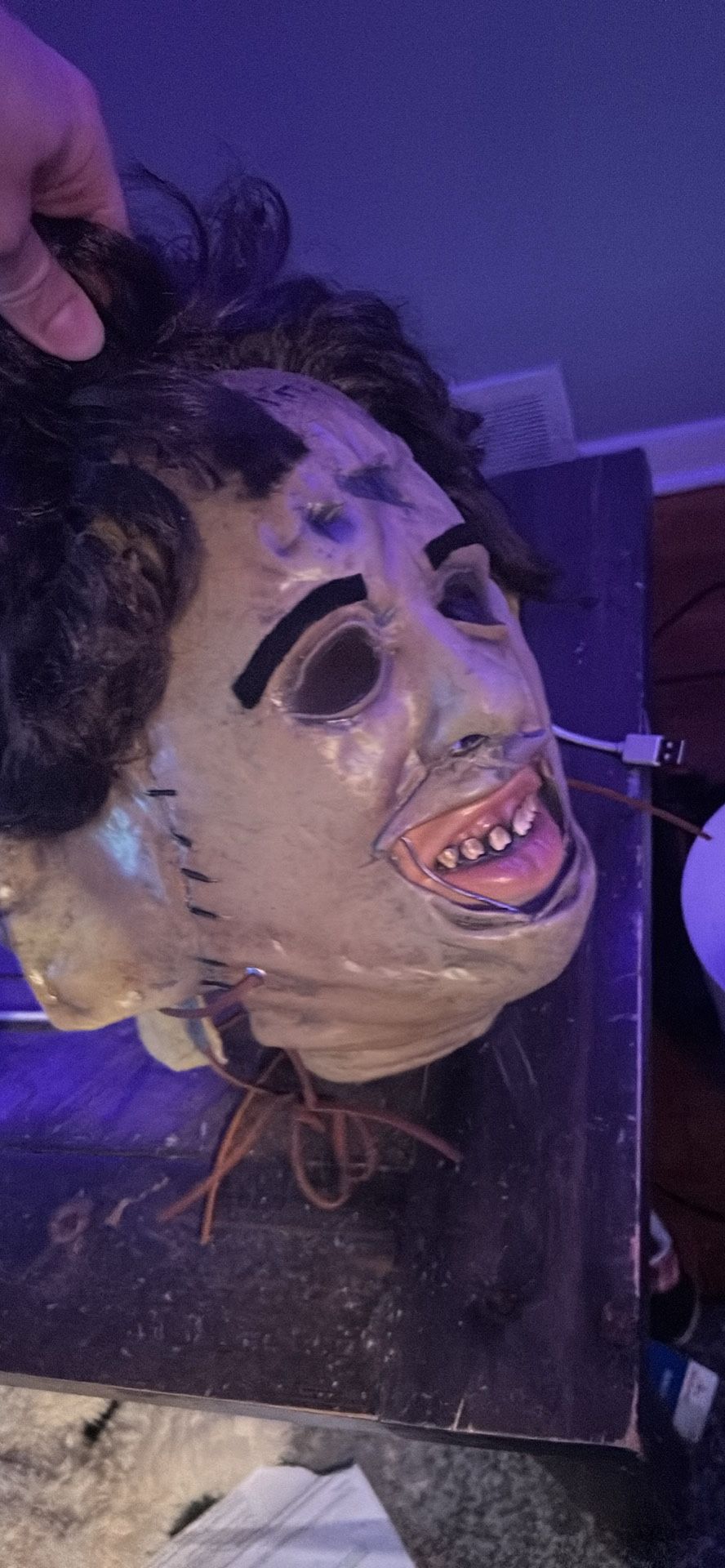 Leather Face Mask