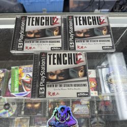 Tenchu 2 Ps1 $35-$45 Each Gamehogs 11am-7pm
