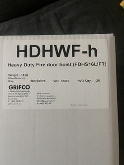 Chamberlain Grifco Fire Shutter Manual Hoist