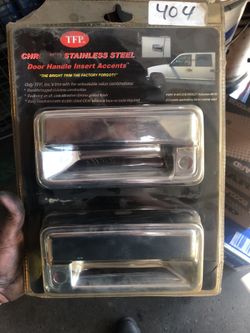 Obs chrome door handle covers