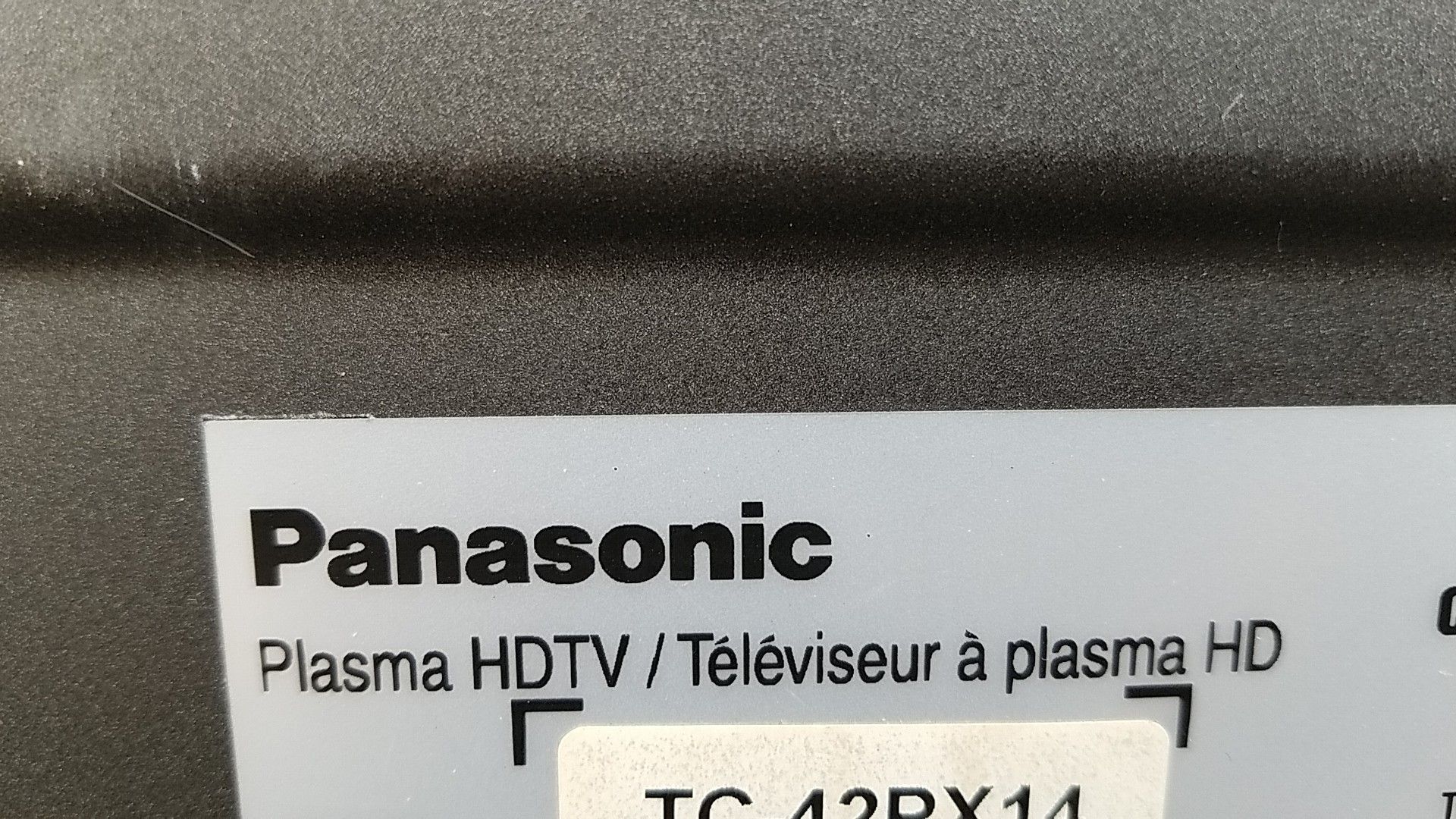 Panasonic 42in Plasma HDTV