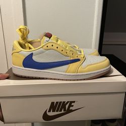Air Jordan 1 Low SP Travis Scott Size 10.5 Mens