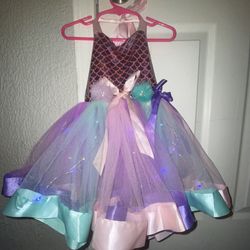 Mermaid Costume Dress/ Vestido De Sirena 