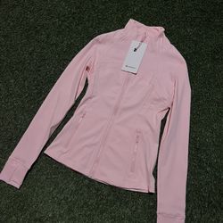 PINK LULULEMON DEFINE JACKET