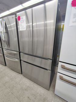 $1500 (LIMITED TIME OFFER: FREE DELIVERY Within 20 miles) LG SMART French 3 Door Refrigerator
