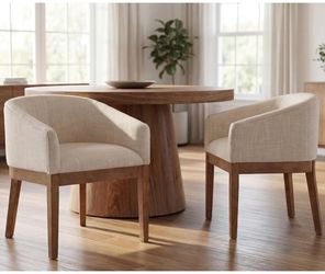 Beige chairs
