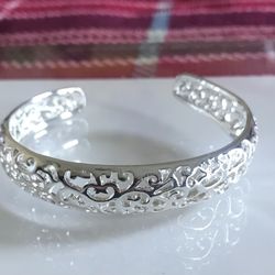 Sterling Silver Cuff Style Bracelet 